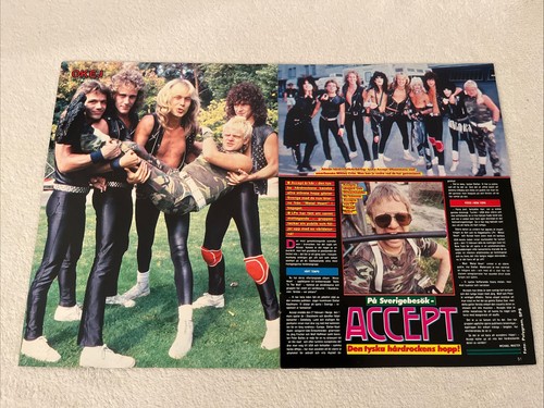 Accept 1985 metal - accept, rock