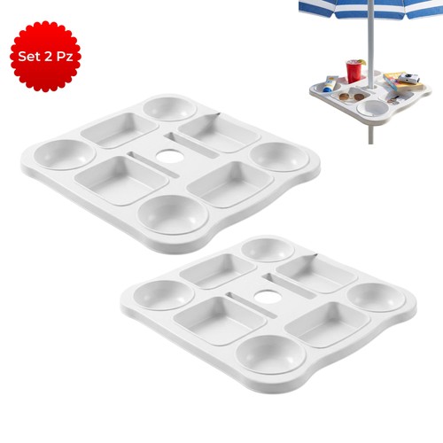 Tavolino ombrellone - 2x,