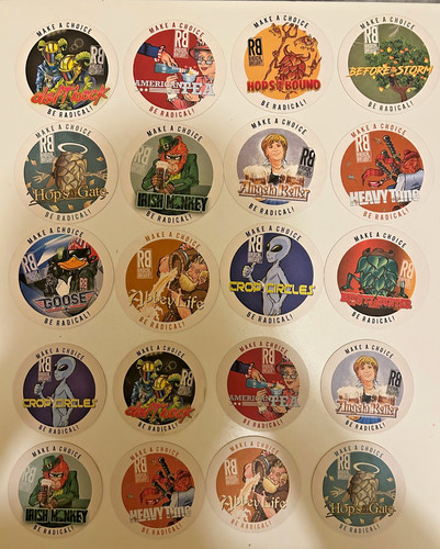Lotto sottobicchieri birra - sottobicchieri,