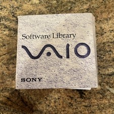 Sony Vaio 1996 Software