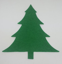 4 x ALBERO DI NATALE IN FELTRO