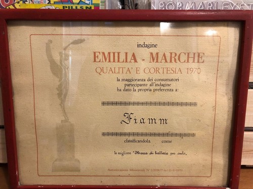 Attestato vintage officina - attestato,
