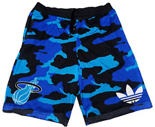 Miami Heat Basketball Shorts Adidas vintage Pantaloncini originali NBA rari L