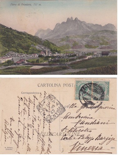 Fiera primiero 1909 - di,