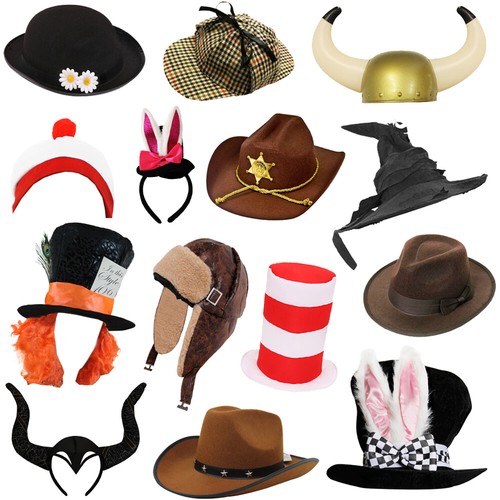 Libro personaggi cappelli - libro,