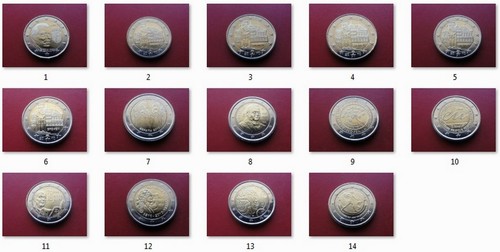Euro commemorativi 2010 - 2,