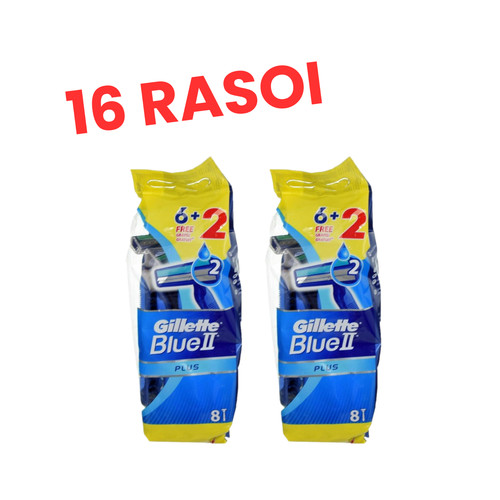 16x gillette blue plus - gillette,