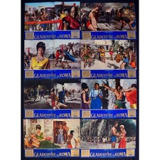 fotobuste IL GLADIATORE DI ROMA gordon scott ombretta colli wandisa F182