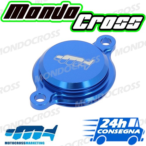 Coperchio filtro olio mxm - coperchio, blu