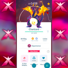 Shiny Gigantamax Charizard |