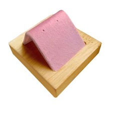 Porta orecchini in legno