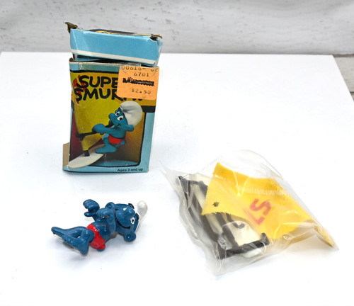 Figurina super puffo - figurina,