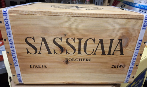 Sassicaia 2015 cassa da - 2015,