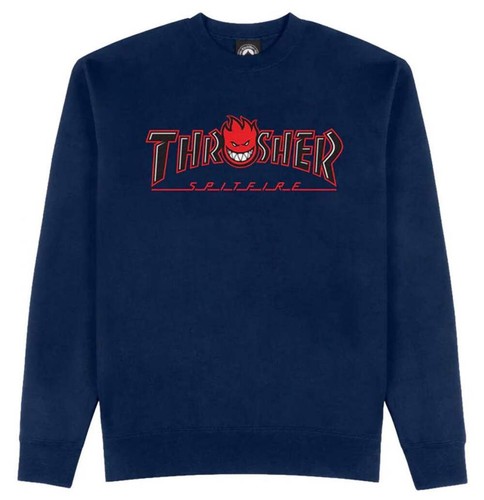 Felpa pullover thrasher - thrasher, x