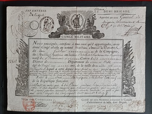 Napoleone napoleon congedo - -,