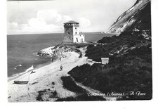 PORTONOVO  ANCONA IL FARO  CARTOLINA FG VG ANNI 60