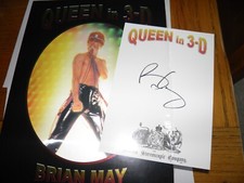 Brian May Queen HAND SIGNED -