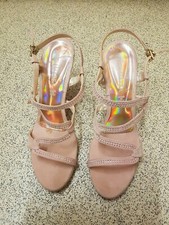 ALTRAMAREA SANDALI DONNA ITALIANI CINTURINO PELLE PELLE TACCO A SPILLO MISURA 40