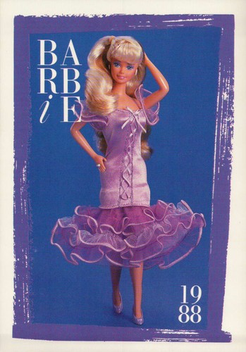 Barbie fashion card - barbie,