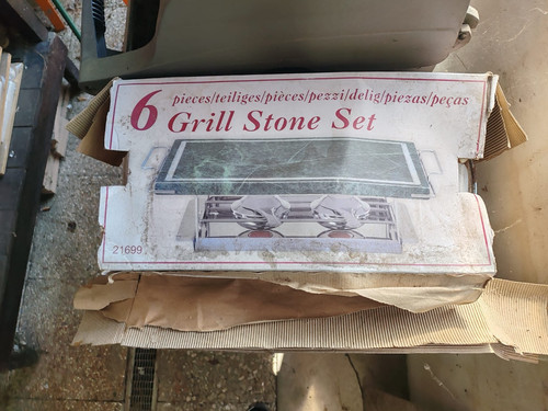Set grill stone pezzi con - stone,