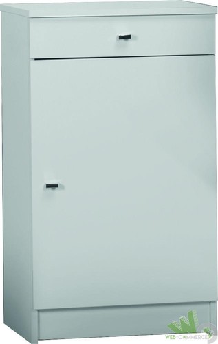 Mobile bianco laccato anta - bianco,