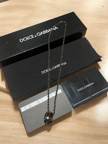 Collana anello dolce gabbana - collana,