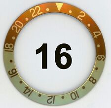 Rara lunetta FAT FONT NOS per Rolex GMT Master 1675/3 o 16753