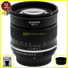 Samyang 85mm. f1,4 MK2 Obiettivo Full Frame per fotocamere Canon EOS EF.