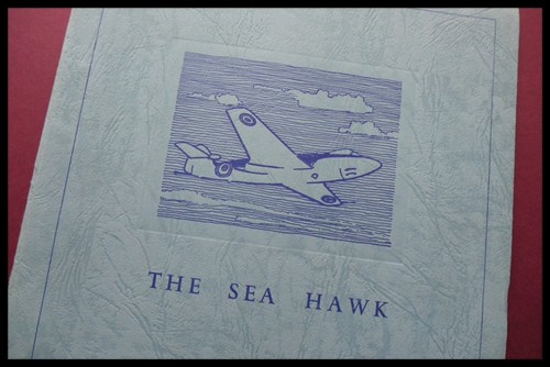 Sea hawk aircraft - sea, original