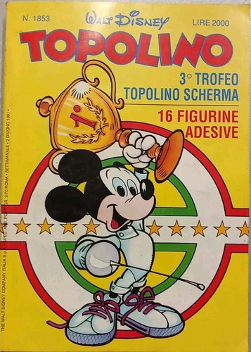 Topolino 1853 completo di - n.,