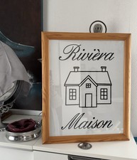 Quadro unico Riviera Maison