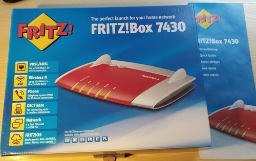 Fritz box 7430 - box, up