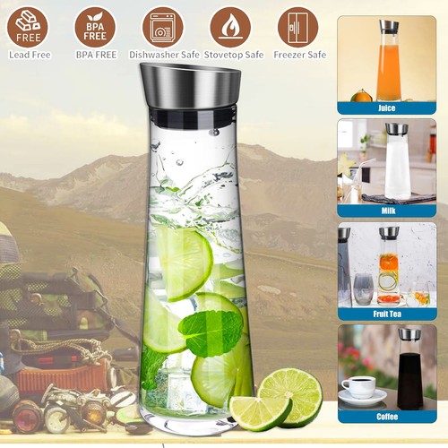 Caraffa vetro - caraffa, in