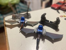 DINORIDERS DINO RIDER IDEAL TYCO 1987 LOTTO con ACCESSORI E ARMI!