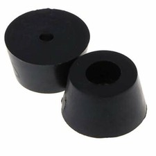 4 Piedini di gomma per Casse acustiche hifi stereo dj hi-fi woofer 16 20 25 30cm