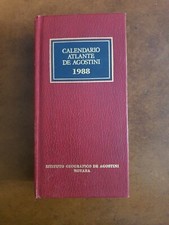 CALENDARIO ATLANTE DE AGOSTINI 1988. - De Agostini, - 1987