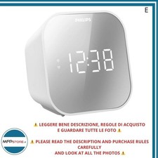 Radio sveglia Philips TAR4406 con porta USB e display specchiato FM - TESTATO