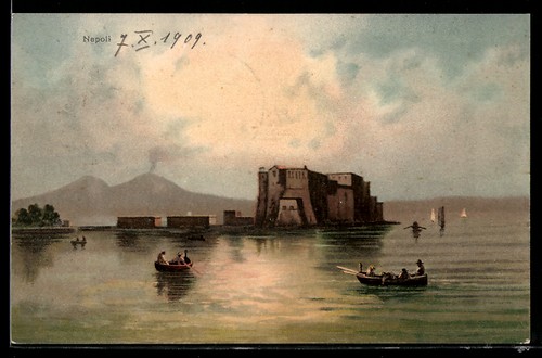 Napoli castel dell ovo - napoli,,