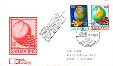 Storia Postale - FDC FAIP - Repubblica San Marino - 1988 - Europa - 600 L + 700L