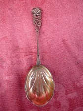 Nobile, Vecchio Cucchiaio Da Salsa, 800 Argento, Rosa