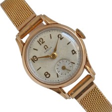 OMEGA Classic Donna Quadrante Avorio Oro Giallo 18KT