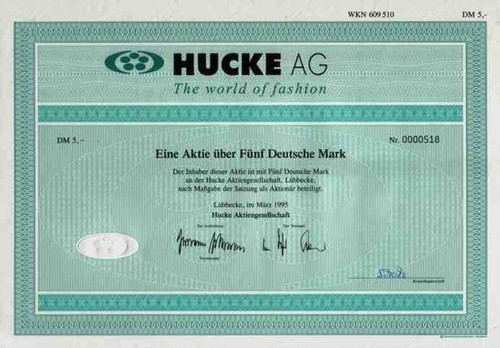 Hucke ag1995 fashion lübbecke - hucke,