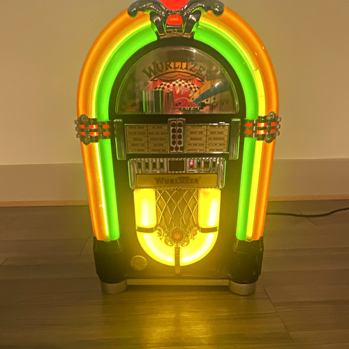 Wurlitzer wr18 mini jukebox - wurlitzer,