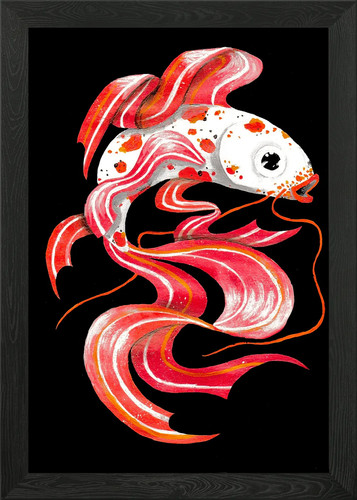 Carpe koi poster arte - carpe, da