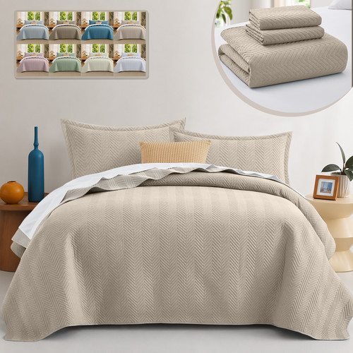Set copriletto trapuntato