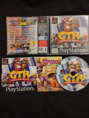 Ctr crash team - ps1, pal