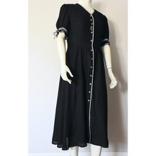 ABITO IN STILE TIROLESE tg.48 it.  NERO