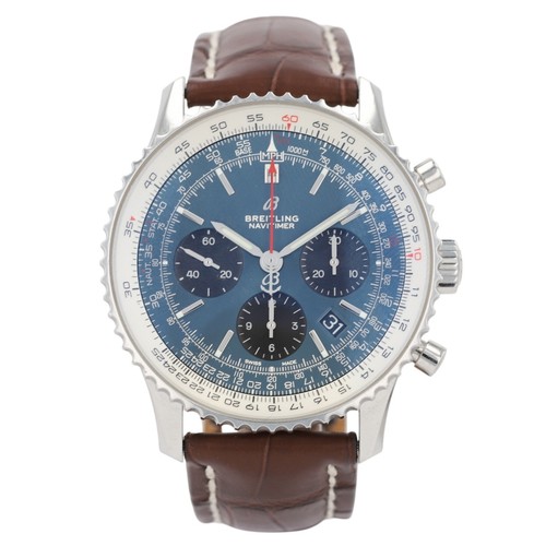 Breitling navitimer blue dial - breitling,