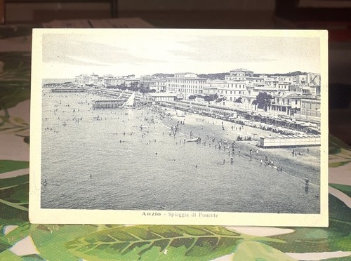 Cartolina illustrata anzio - cartolina,