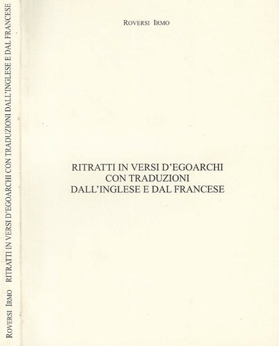 Ritratti versi egoarchi - ritratti,
